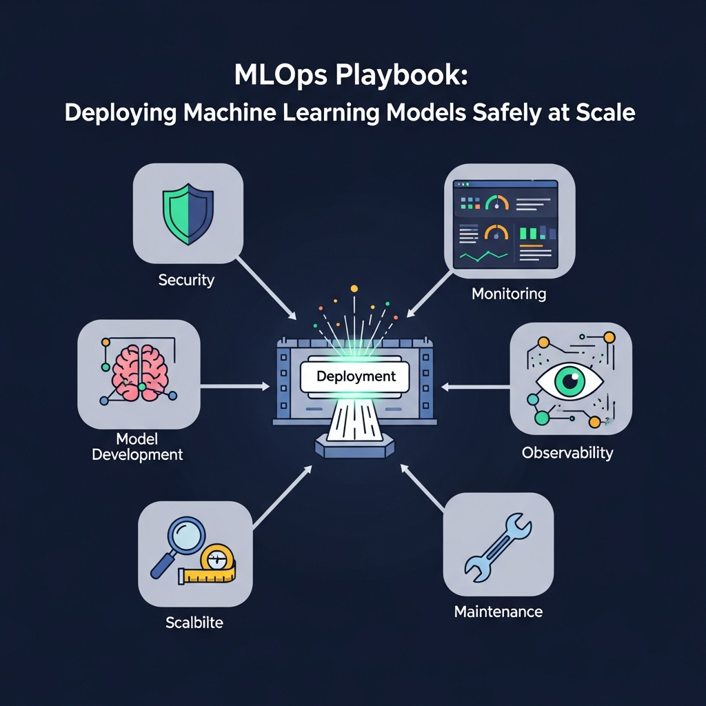 MLOps Playbook: Deploying Machine Learning Models Safely at Scale