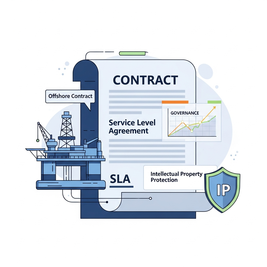 Offshore-Contract: IP SLAs Governance